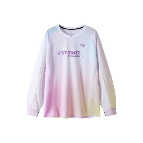 P.R IND Бадминтон Джерси Унисекс Rainbow Краска