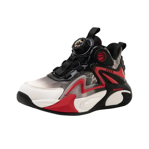 Kung Fu Partners Амортизация Противоскользящие Анти-KICK MID Топ Детские Баскетбольные Кроссовки 2025 Подростки