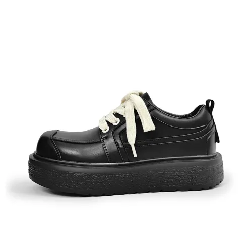 IZEIZIG Niche Original Derby Обувь Кожаные туфли Мужской Черный