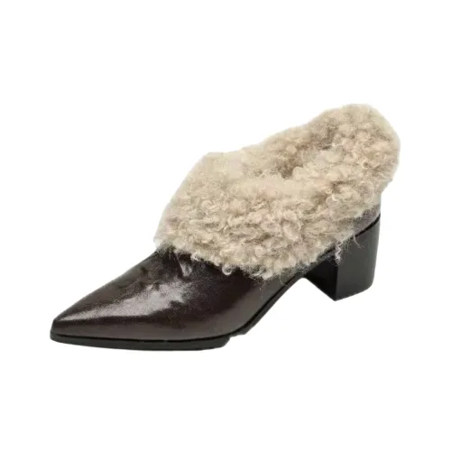 Puppytown Грубый каблук Термические Высокие каблуки Женские