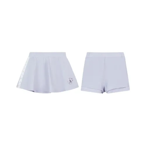 Anta Variety Тренировки Коллекция Однотонный Умеренный Юбка Детский Светло-фиолетовый