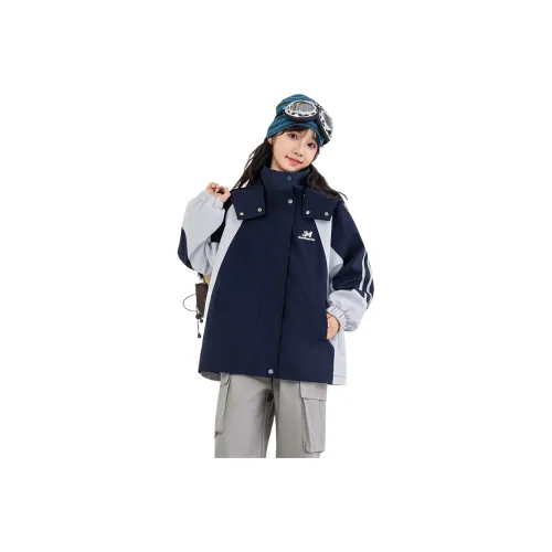 Because No Темно-синий [3 в 1] Kids Туристическая одежда