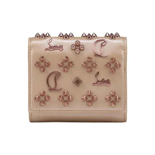 CL Lambskin Wallet Women's Brown