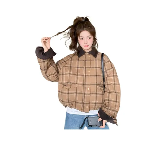 OURUOKE Кофе Женские пуховики