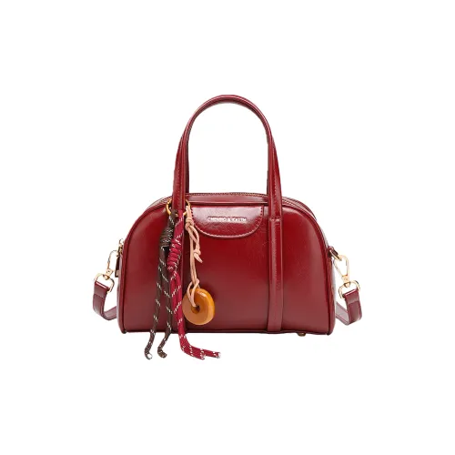 PAYOT Синтетическая кожа Сумка Стандартная Женская Бордовая