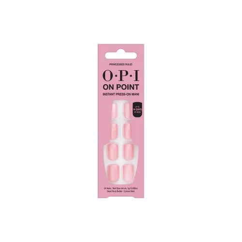 OPI Princesses Rule False Nail Короткий LADDER Розовый Однотонный Стиль Instagram