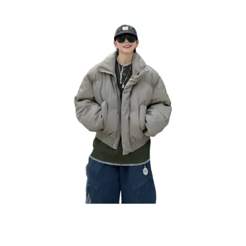 OG96 LAB Светло-коричневый унисекс пуховики