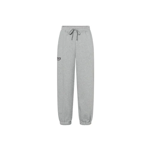GUCCI Вязаные тренировочные брюки мужские серые