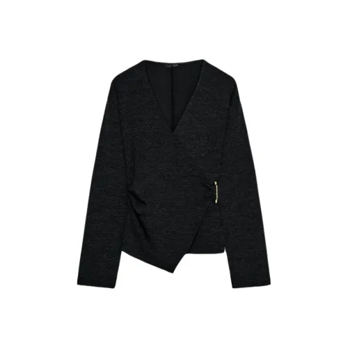 ZARA Deep Антрацит Женский Трикотаж