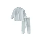 Светло-синий [Дальнее инфракрасное излучение / Гигроскопичность / Утепление / 5A Антибактериальный / Анти-клещ]