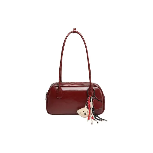 PAYOT Синтетическая кожа Сумка через плечо Стандартная Женская Бордовый