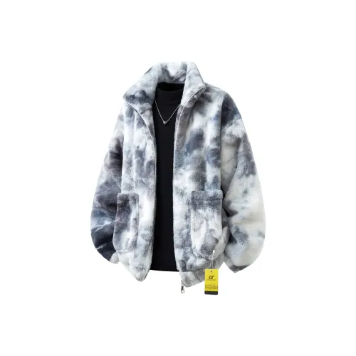 CTIDESTRAW Вельвет Feel Пальто Унисекс