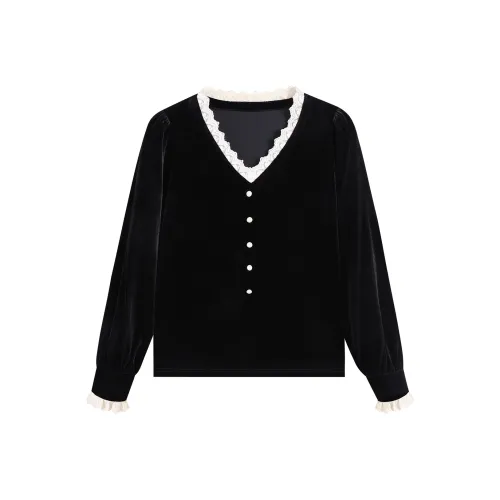 Migu Фонарик на рукаве T-рубашка Женская