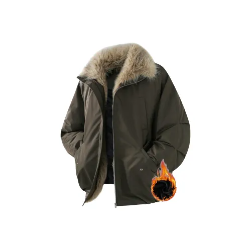 PAINT STAIN Хлопковый пуховик унисекс