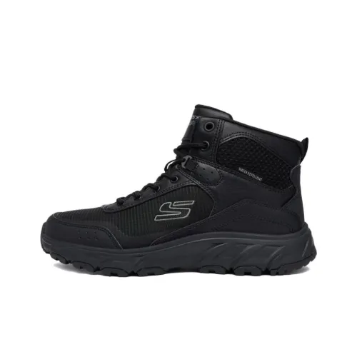Skechers Hillcrest 2,0 Hiking Shoes Men's Black Skechers Hillcrest 2,0 Походная обувь Мужская Черная