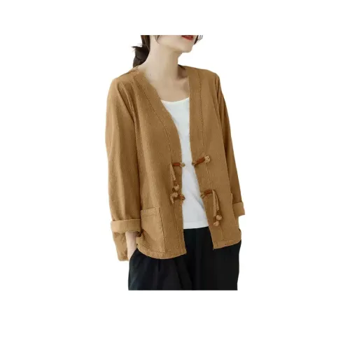 ZIMO Cotton Linen Blend Jacket Women's