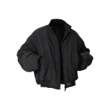 Чёрная базовая куртка