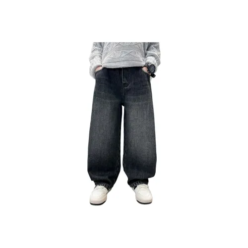 ЮЙЧЖАОЛИНЬ Синий Серый Флисовые Подкладочные CCH11623 Kids Джинсы