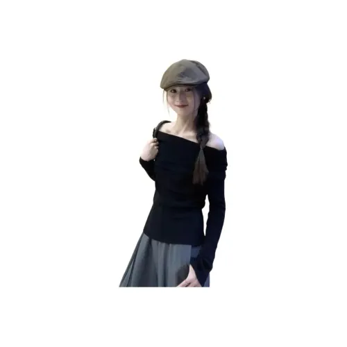 Lanza Черные Женские T-рубашки