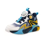 Чёрный Синий Однослойная Кожа Обувь