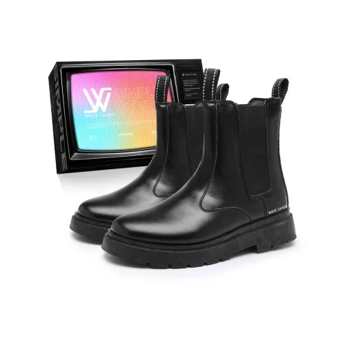 WHITE SANDS Martin Boots Черный флис с подкладкой Мужской