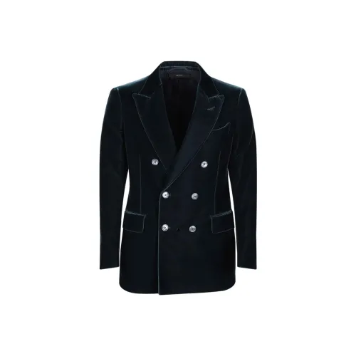 TOM FORD Бензиновый Зеленый Мужской Деловые костюмы