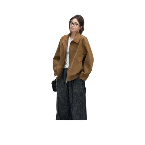 GEZITAI > Бархатная куртка Женская