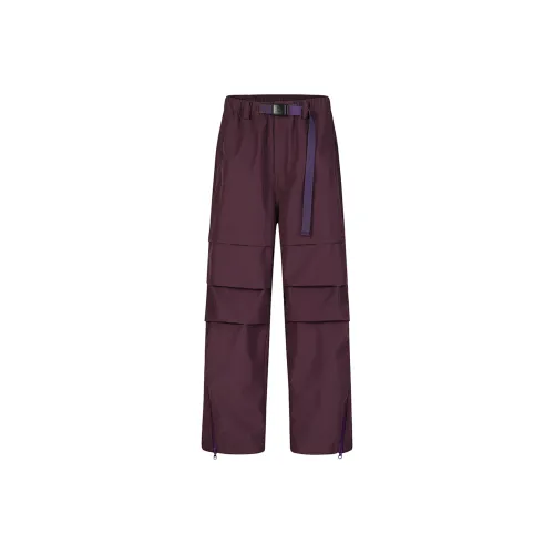 GUUKA TECH Фиолетовые Унисекс Повседневные Штаны