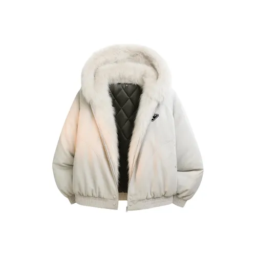 SUBEIQINGNIAN Хлопковый пуховик унисекс