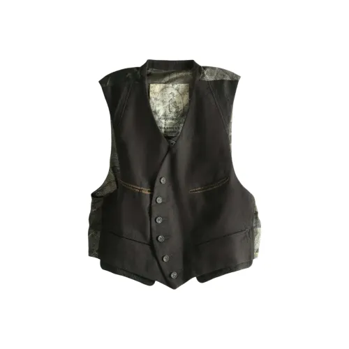 ZIGGYCHEN Черные Мужские Жилеты