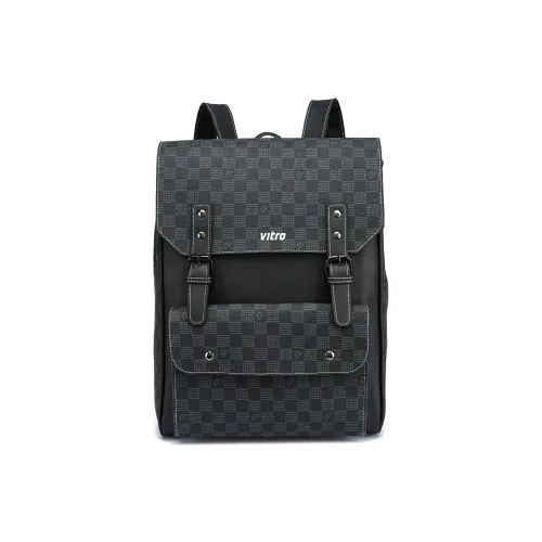 VITRO PVC Поливинилхлорид Рюкзак Мужской Квадрат