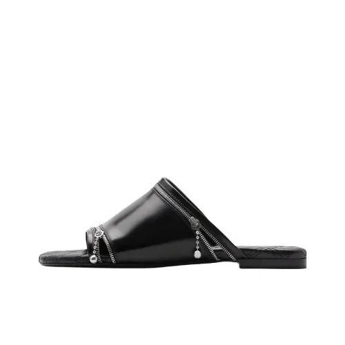 Burberry Слипоны Женские Черные