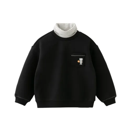 DAVE BELLA Черный Kids Свитшоты