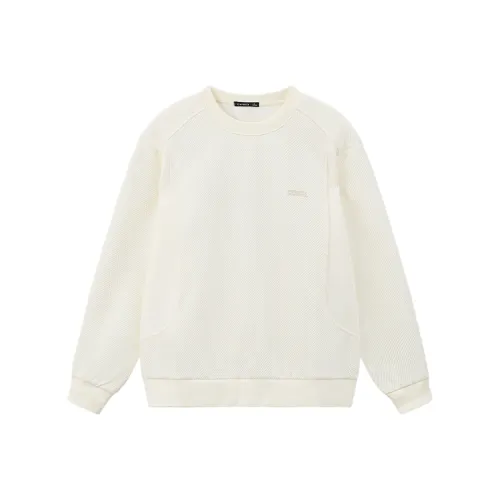 CAISEDI Белый Мужской Свитшот