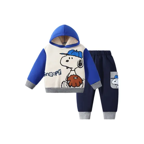 SNOOPY Повседневная спортивная одежда 2 предмета набор для детей в возрасте 3-7 лет