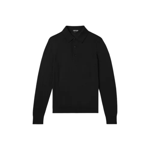 TOM FORD Мужская черная поло
