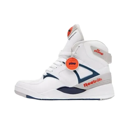 Reebok The Pump Винтажные баскетбольные кроссовки Унисекс Белый