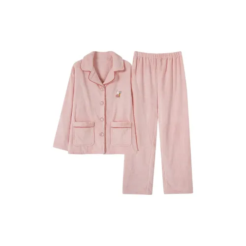 Cotton Gene Розовый Женский Пижамный Комплект