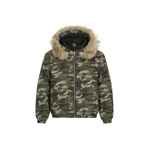 POSIYING Камуфляж С подарками Съемный булавка Унисекс Пуховики