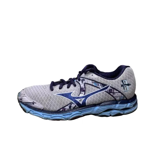 Mizuno WAVE INSPIRE 10 Дышащие Повседневные Беговые Кроссовки Женские Серые