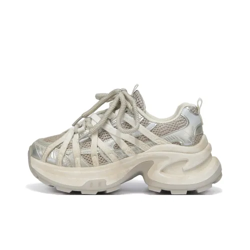 PD Толстая подошва Низкий топ Женские