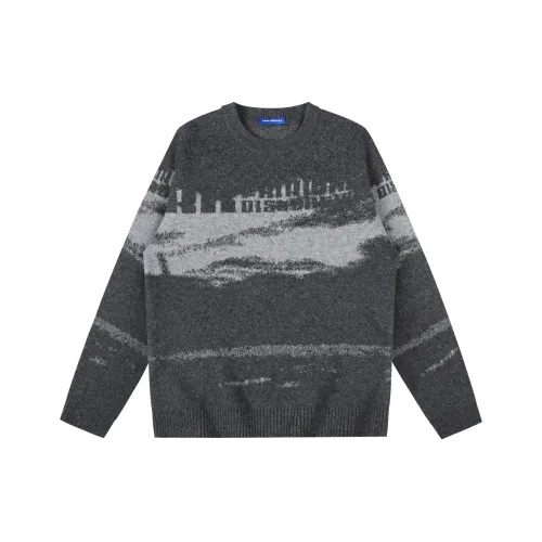 FAIRWHALE Темный Фотиния Серый Мужские Свитера