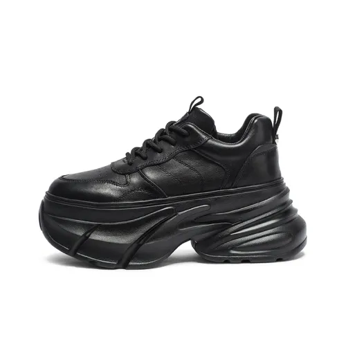 Coup de Foudre визуально увеличивает рост Низкий топ Повседневная обувь Женская