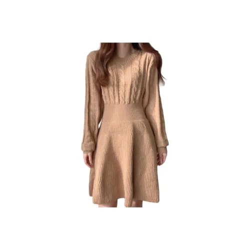 TENNE GIRL Длинное платье с длинными рукавами женское