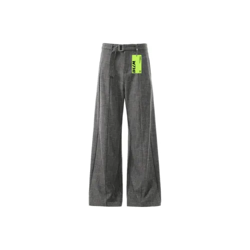 W7H1 Серый Унисекс Повседневные Штаны