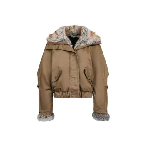 Wang Leshi Хлопковый пуховик женский