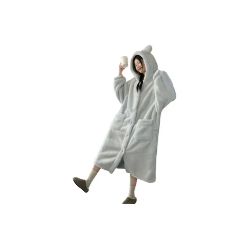 Dippanis Синий Пижамный халат Женские Банные халаты