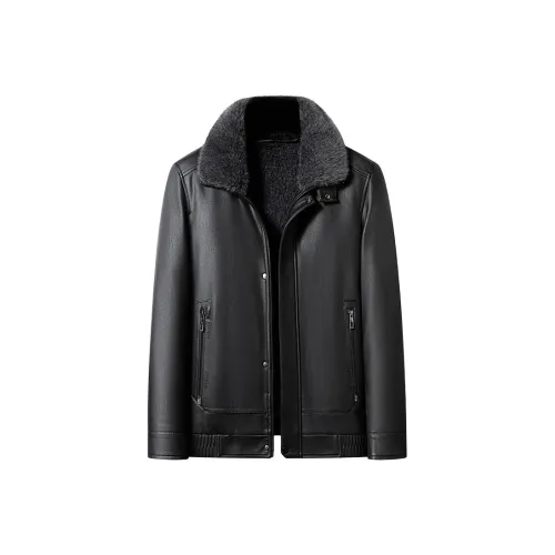 MAREA VESUVIO Кожа Куртка Мужская