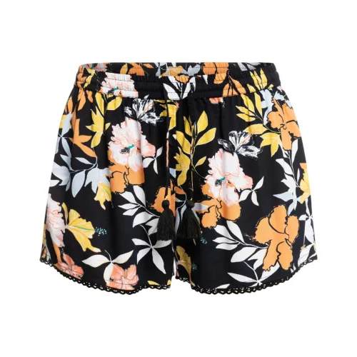 Roxy Salty Коричневые Повседневные Шорты Женские