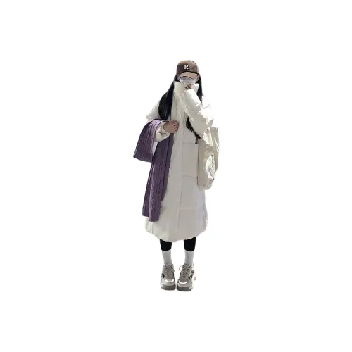 Flowers in water Пуховая куртка Женская